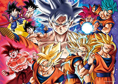Ensky Dragon Ball Super: Ultimate Warrior! The Path of Evolution!! 38 x 53 cm Jigsaw Puzzle 500 Pieces JIGSAW PUZZLE 500-330 Ages 6 and up