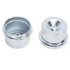 1.98 Inch Axle Grease Plugs Trailer Hub Dust   Grease Fitting   for Most Standard Axles 2000-3500 Lbs
