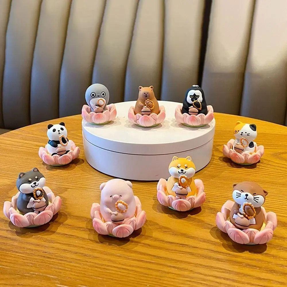 Resin Miniature Figurines Cute Cartoon Car Interior Decoration New Ornament