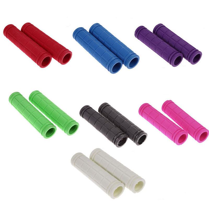 Rubber Bike Handlebar Grips Cover BMX MTB Mountain Bicycle Handles Anti-skid Bicycles Bar Grips