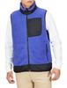Men's Full-Zip Boa Vest (Sherpa Boa Fleece: Warm) / Golf / C22216103 1112_Blue L