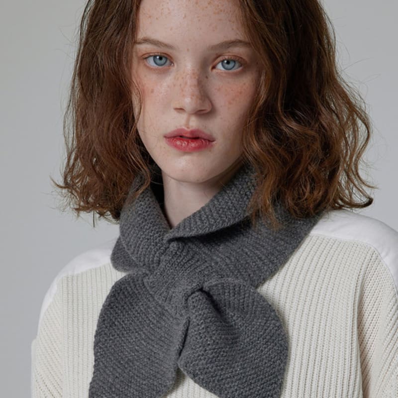 

HUNTER [WOMEN] Essential Knit Muffler - Charcoal HDW0002CNZCHC 00F