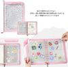 Large A5 size transparent sticker binder with star perfect for Features removable clear Ideal for and displaying Includes 20 transparent Blue pattern,