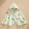 Cotton Children Sunscreen Cloak Ultra-Thin Design Uv Protection Infant Muslin Bath Cape Quick-Dry Cartoon Bath Towel Park
