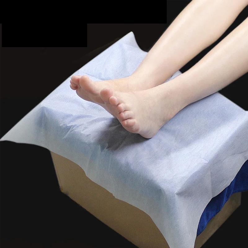 190-195Pcs/Bag Tattoo Vacuum Cleaner Disposable White Eyelash Nail Natural Fibers/Polyester Fibers Embroidery Tablecloth