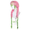 Party event Anime Demon Killer wig Kanroji Mitsuri Cosplay golden short synthetic hair Kanroji Mitsuri wig