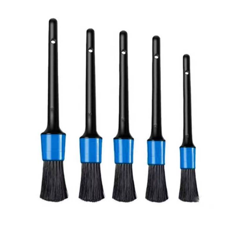 1/5PCS Car Detailing Cleaning Brush Set Kit for Car Cleaning Interior Exterior Wheel Rims Automotive Clean Brushes Kit