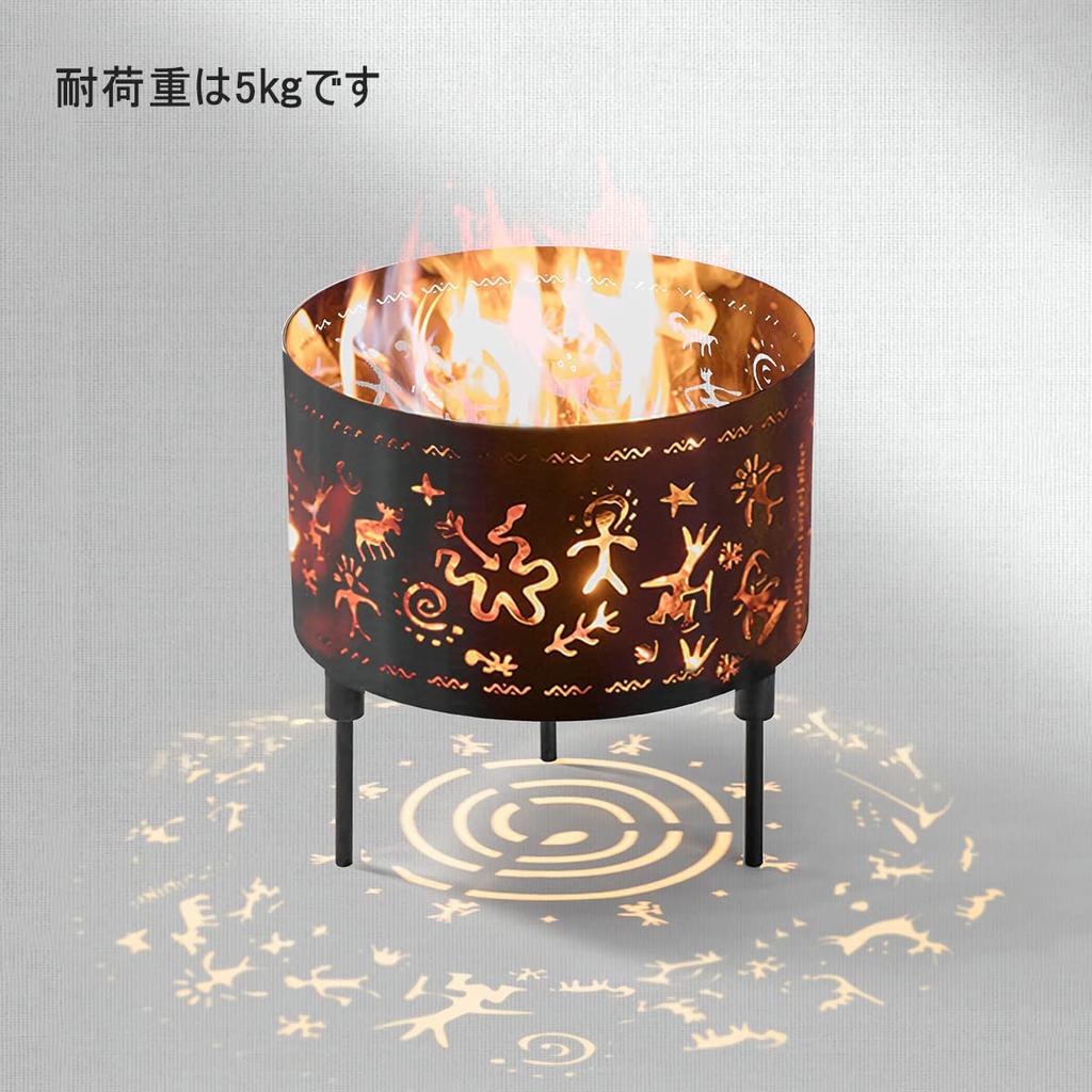 Naturehike Camping Grill Grill Bål Oppbevaringspose Camping Grill Ild Varmebestandig Kullgrill Blazer Bålstativ Komfyr, Stativ, Kompakt,