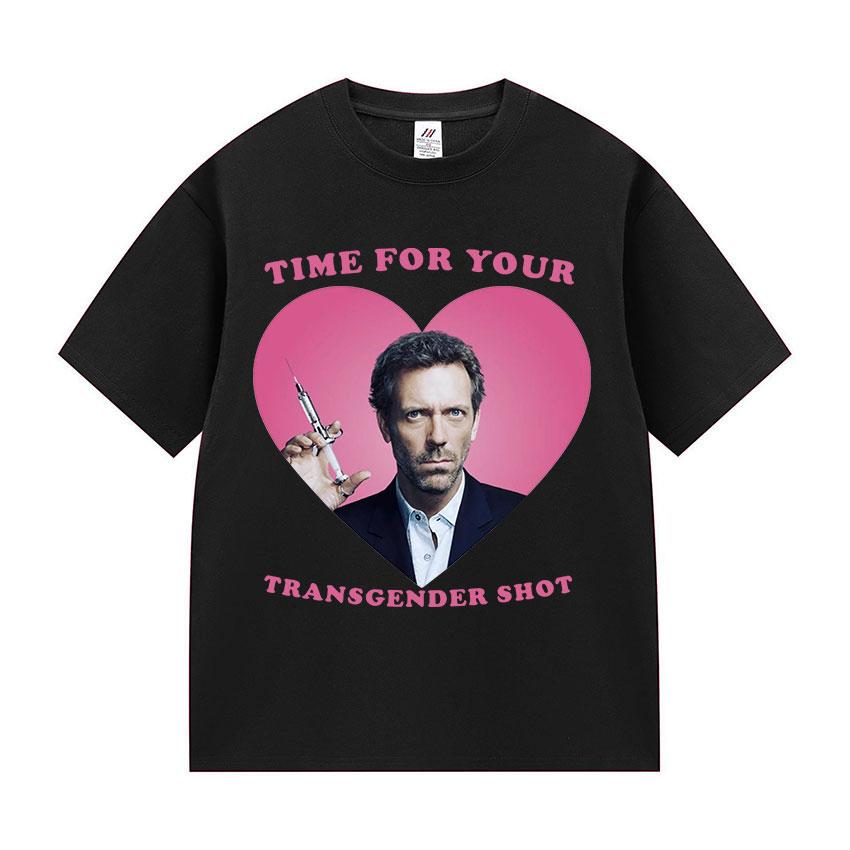 Dr Gregory House Md Funny Meme Tee Shirt Unisexs Women Vintage High Quality Fashion Tshirt Summer 100 Cotton Oversized T Shirts