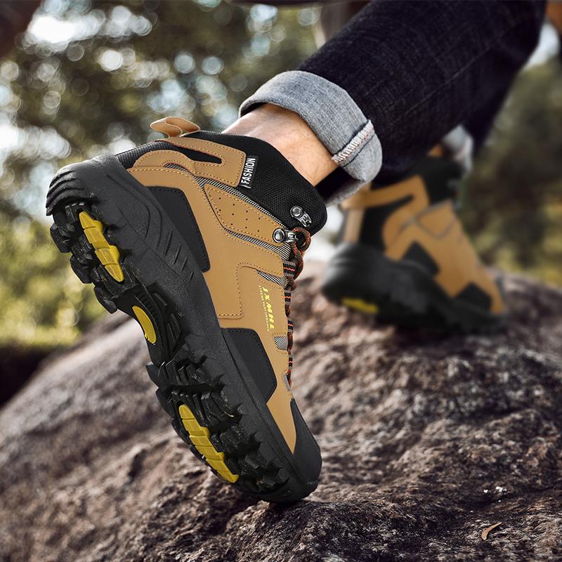 Men Hiking Shoes Climbing Sneakers Unisex Outdoor Sport Boots Women Trekking Mountain Shoes Athletic High Top Boots Walking New