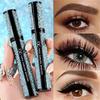 4D Fiber Waterproof Mascara, Long-Lasting Volumizing Mascara, Smudge-Proof, Easy Application Eye Black Makup Gift