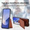 Leather Wallet with Card Holder Cover for Samsung Galaxy Z Flip 7 fe 6 5 4 3 Flip7 Flip6 Flip5 Phone Case Ring Protective