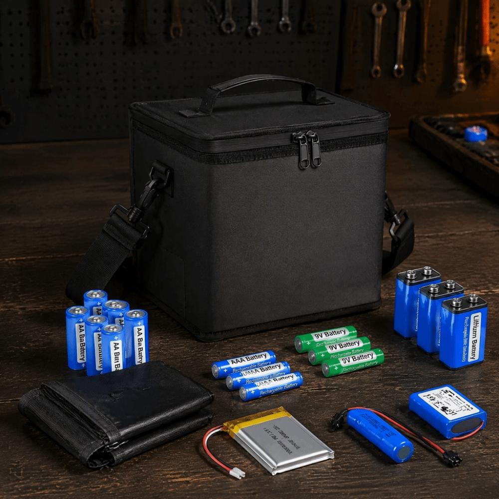 Waterproof Battery Fireproof Handbag Explosion-Proof Lipo Protective Case Batteries