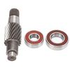 Input Shaft Kit 620329 18 Teeth Axle Input Shaft Replacement for E‑Z‑GO RXV Electric Golf Cart
