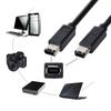 CY IEEE 1394 FireWire 400 FireWire 400 iLink Kabel Schwarz 6-Pin/6-Pin - 6-6 1.8m