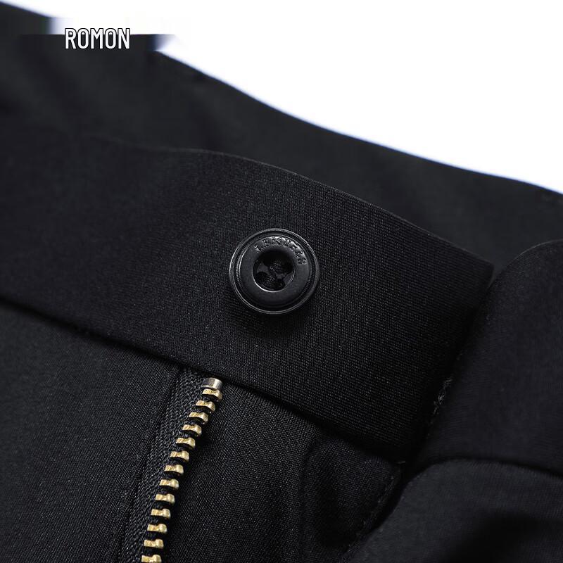 Romon Men's Sun-Protective Ice Silk Straight-Leg Casual Pants