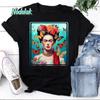 Frida Kahlo 4 Klassisches Vintage T-Shirt, Frida Kahlo Shirt, Feministsiches Shirt, Mexikanisches Shirt, Starkes Frida Kahlo Shirt