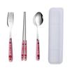 Customizable Stainless Steel Portable Cutlery Set