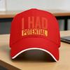 I Had Potential Baseball Cap  Design Print Trucker Hat Summer Unisex Unisex Tennis Skate Snapback Cap