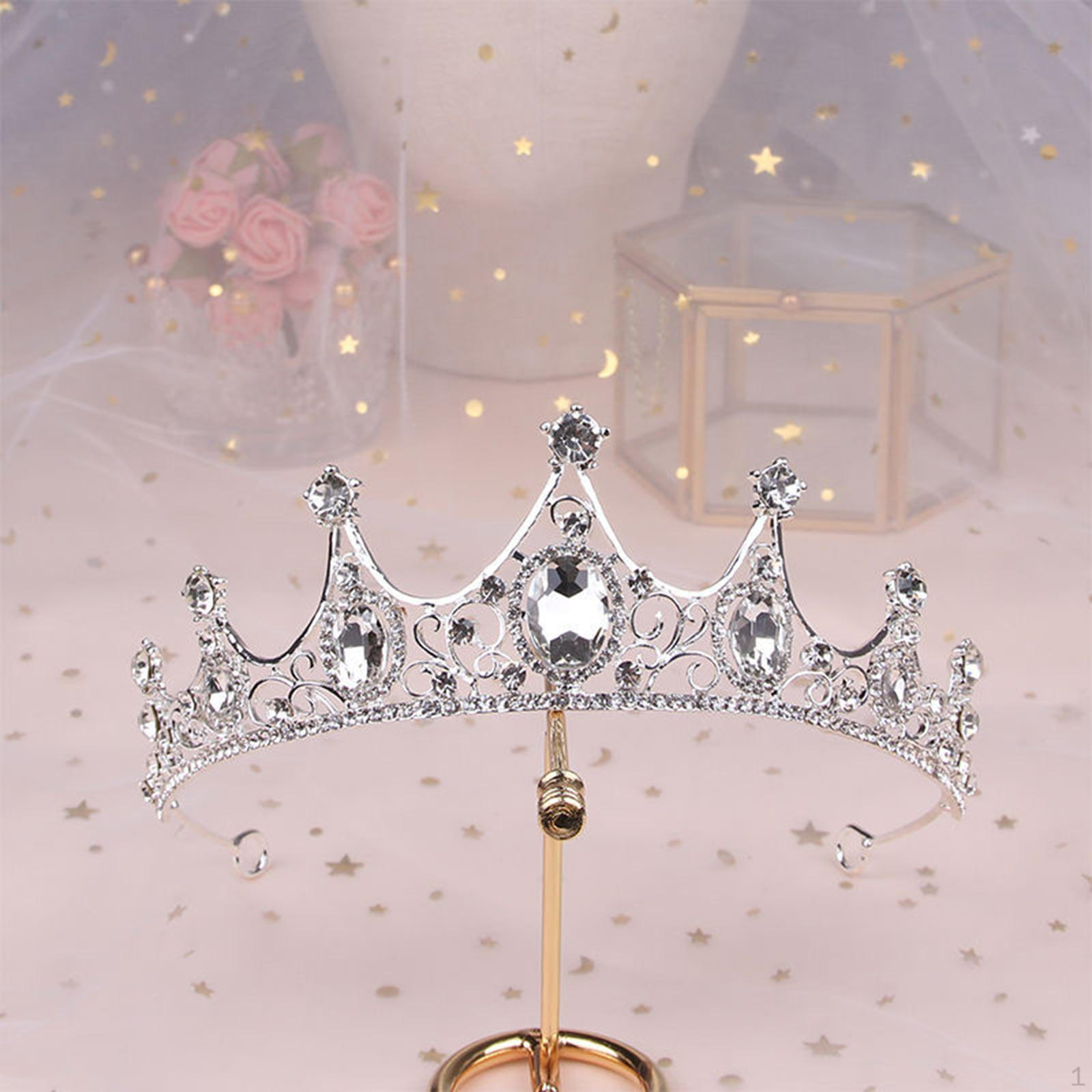 Короны королевы в стиле барокко, свадебная повязка на голову, костюмные тиары со стразами для Дня святого Валентина