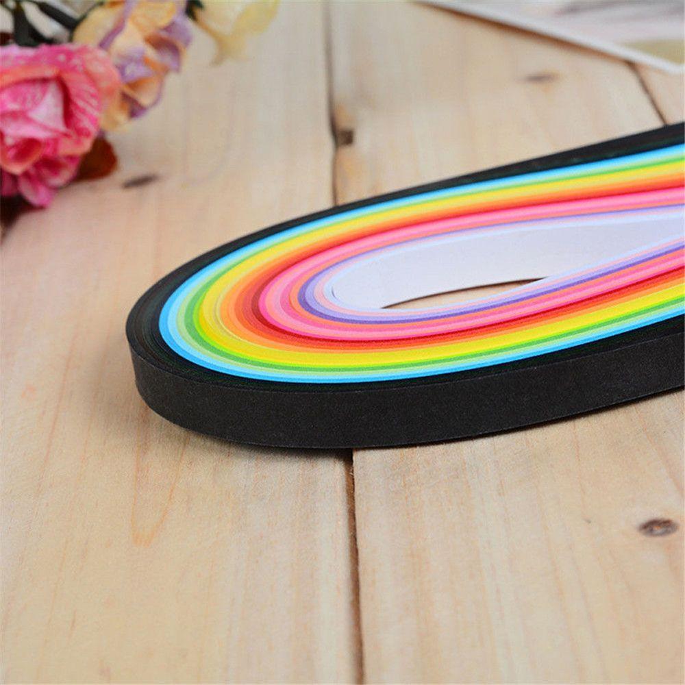 3/5/7/10mm Creative Craft Decro Handmade Solid Color Origami Tool Quilling Paper