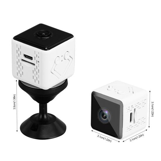 Mini Security Camera 1080P Rechargeable WiFi Audio Video Recording Nanny Surveillance Camera