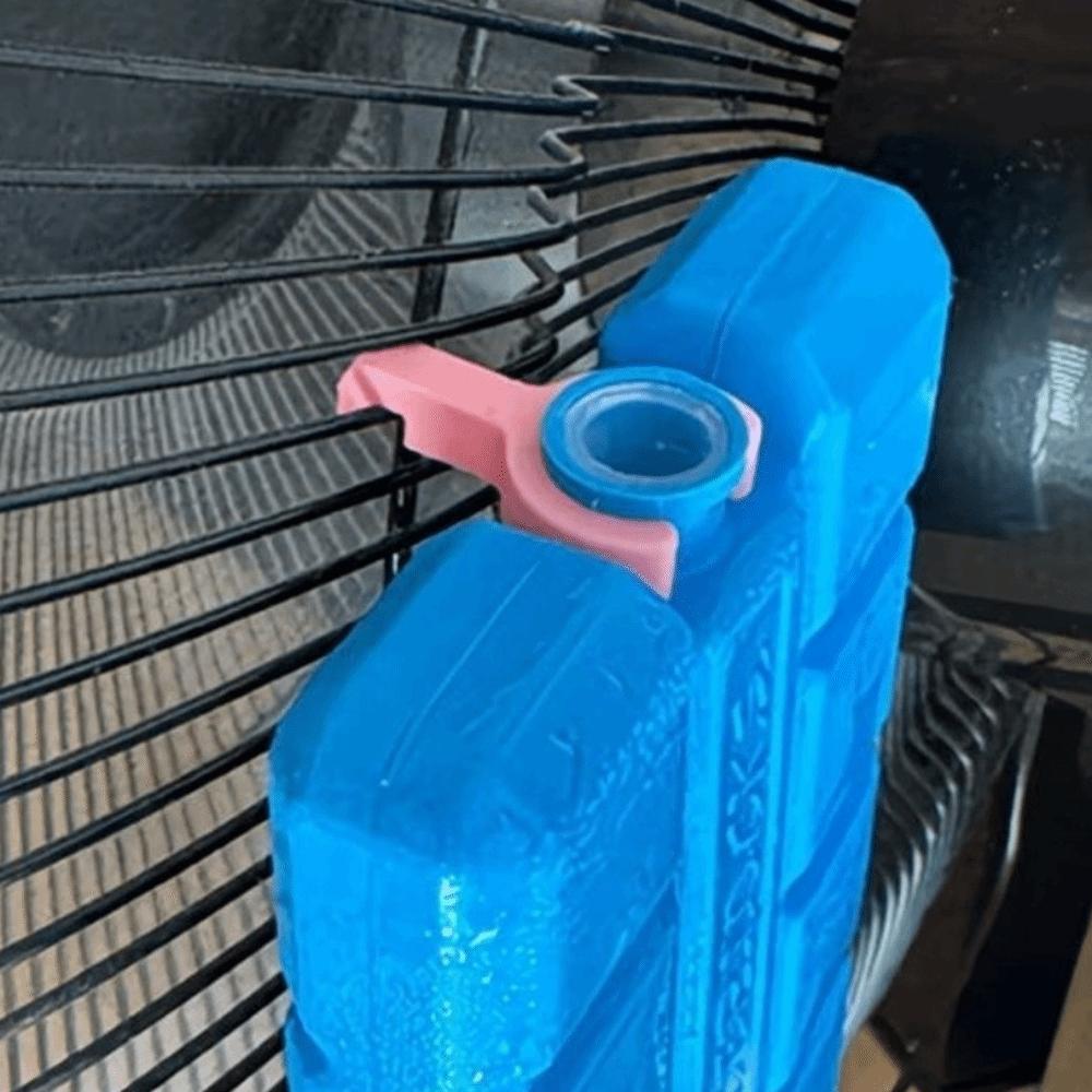 5Pcs Air Cooling Fan Ice Pack Clip Plastic Ice Box Holder Clip Cooling Accessories