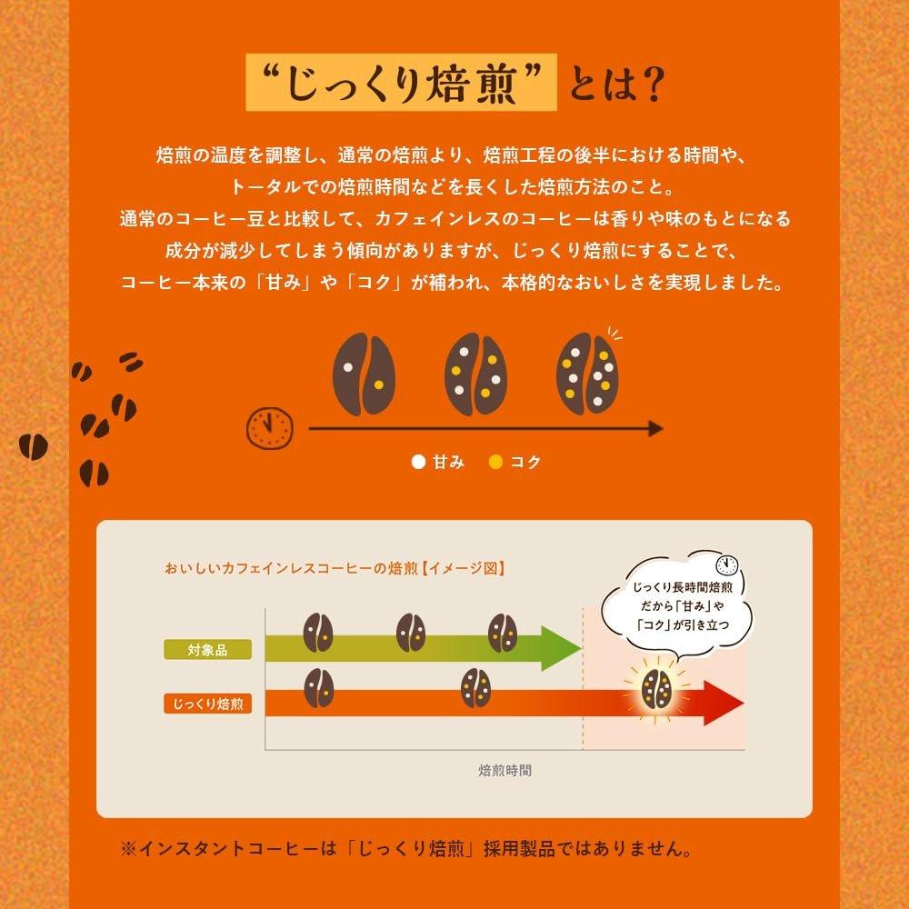 UCC Tasty Decaf Drip Coffee Deep Rich Flavor 8 Bags Pack of 2 Japanese Decaffeinated Coffee