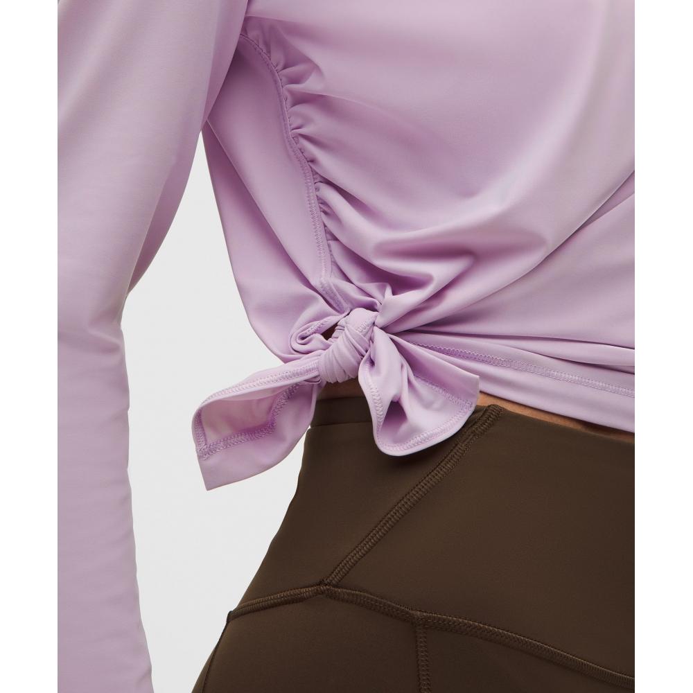 Lullulemon Side Lucid Running Long Sleeve Shirt Llay