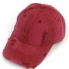 Universal Chemistry Washing Vintage Damage Red Ballcap Vintage Ball Cap
