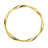 Vietnamese Sand Gold Mobius Endless Love Bracelet - Women's Closed Brass Gold-Plated Design