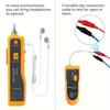 Professional LAN Network Cable Tester, Supports Cat5 Cat6 RJ45 Ethernet Wire And RJ11 Telephone Line Detection Tracking Repair Tool