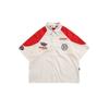 Men's American Retro Hiphop Street Racing Short-Sleeve Summer Shirt - Trendy, Motorcycle-Inspired, Loose, Thin Design