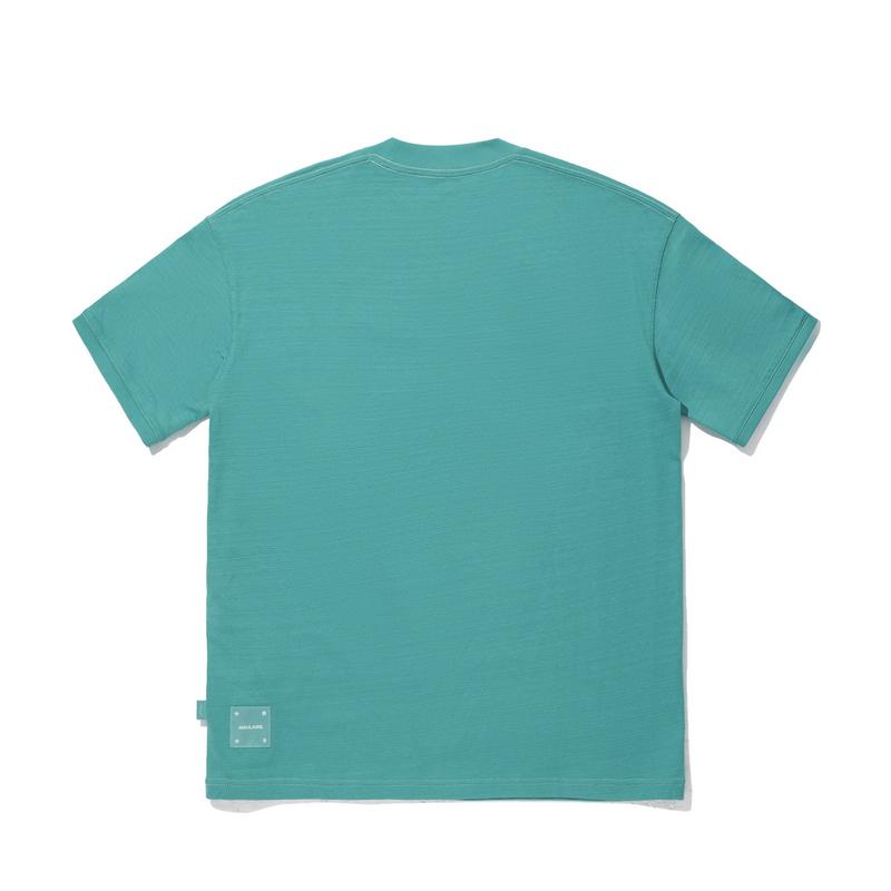 Li Ning X Insulaire Collaboration Simple Loose Round Neck Pullover Printed Comfortable Short Sleeve T-Shirt Unisex Tops AHSVB55-4