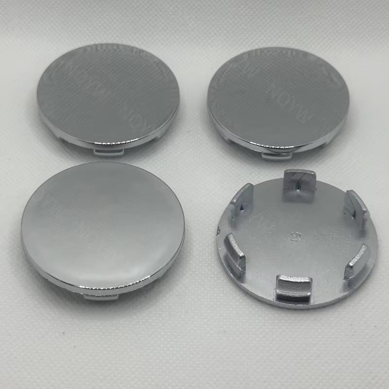 

4 шт./лот 51 мм Колпаки на центр ступицы колеса автомобиля АБС без логотипа Пылезащитные крышки колеса автомобиля Украшения колеса автомобиля Внешние автоаксессуары серебряный