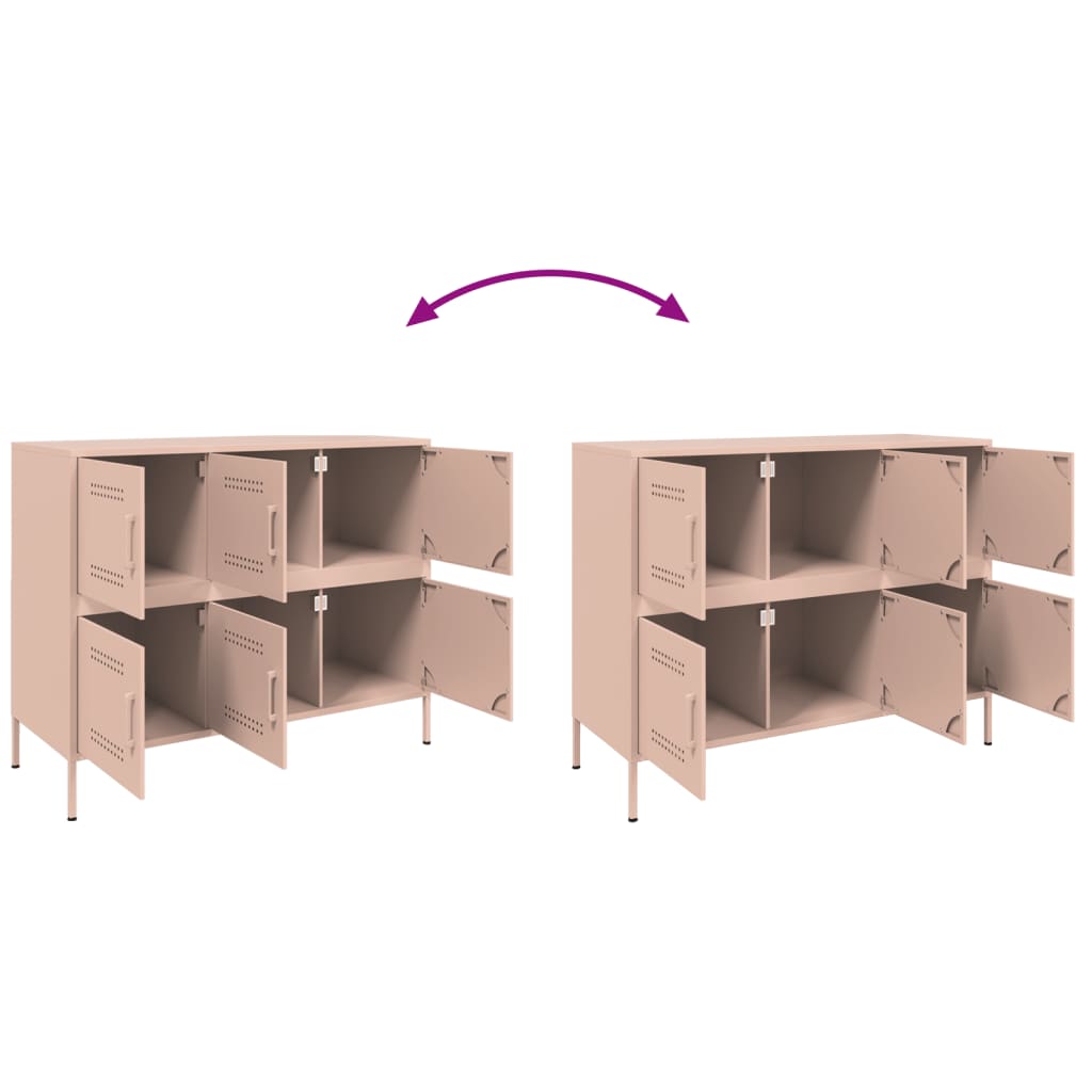 Sideboard Rose 100.5 x 39 x 79 cm Steel