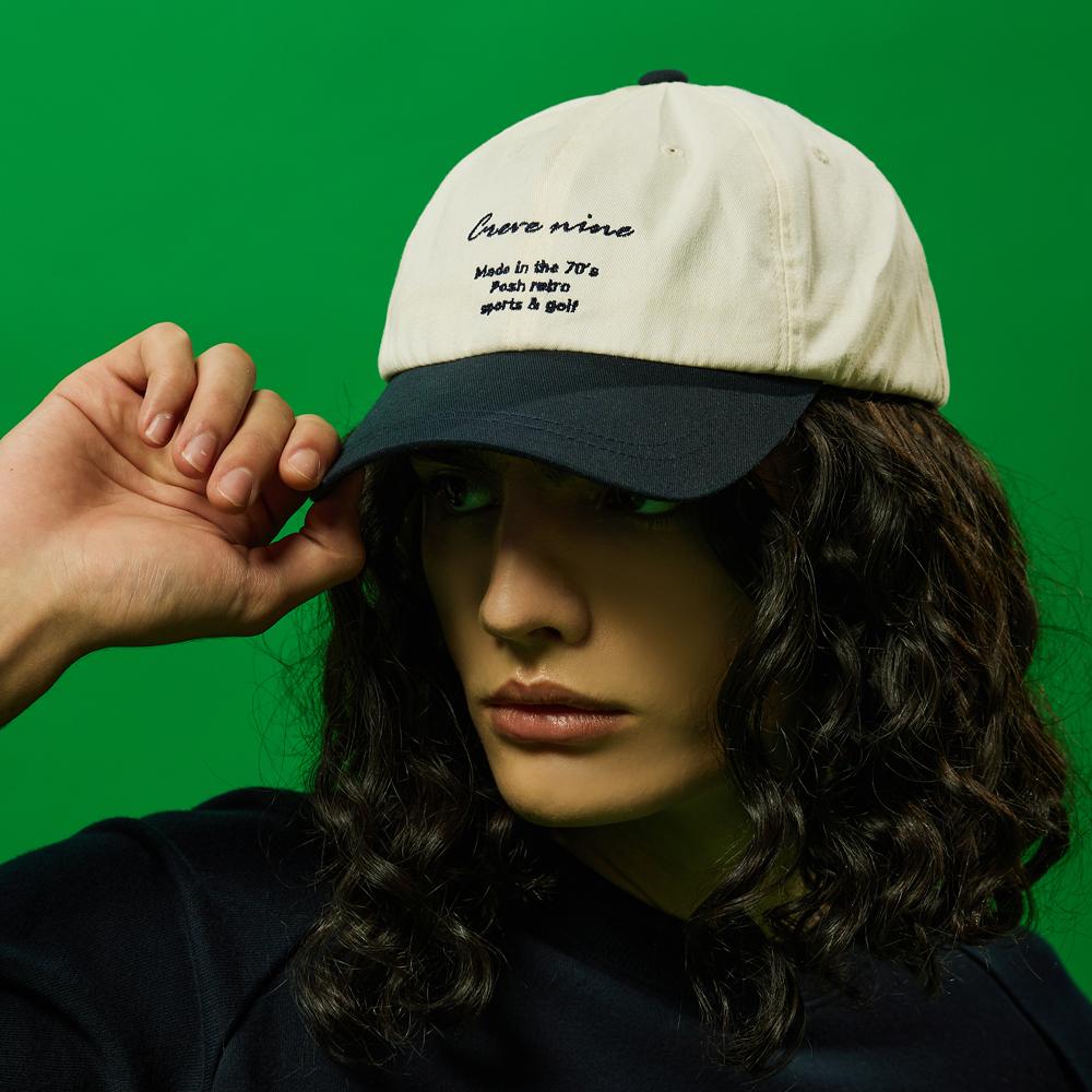 CREVE9 Retro Two-Tone Ball Cap Na