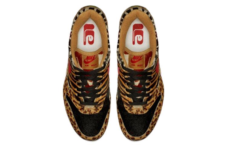 Nike Air Max 1 Atmos Animal Pack 2.0 All Black Box 2018 AQ0928-700