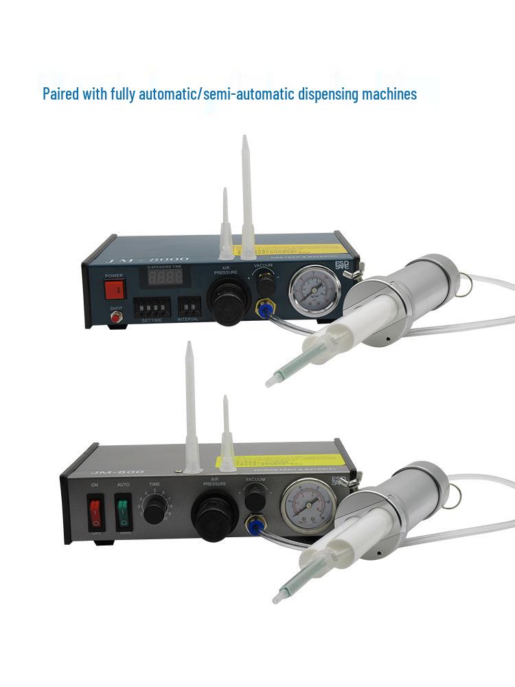 Fully Automatic Pneumatic Epoxy Resin Dispenser with Double-Component Glue Gun