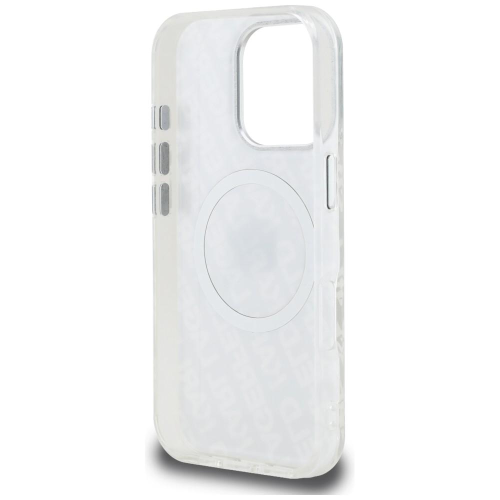 Karl Lagerfeld IML Karl Head Logo MagSafe Case for iPhone 16 Pro Gray