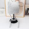 Cute cat ears lace-up knitted wool hat women's autumn and winter outdoor warmth versatile and thin bag head ear protection hat