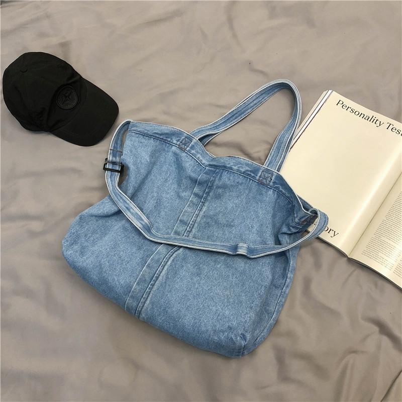 Denim Bag Women's Crossbody Bag Large Capacity Shoulder Bag