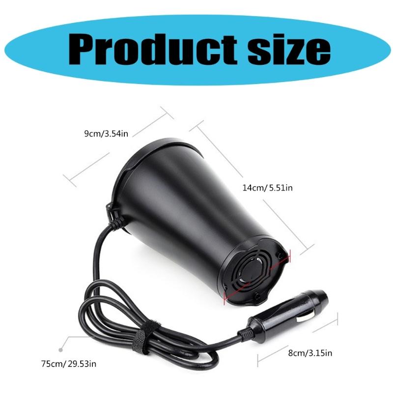 Car Plugs Adapter 150W Car Power Inverter with Double USB Charging Port for Devices Roads Trip Power Supply Adapter