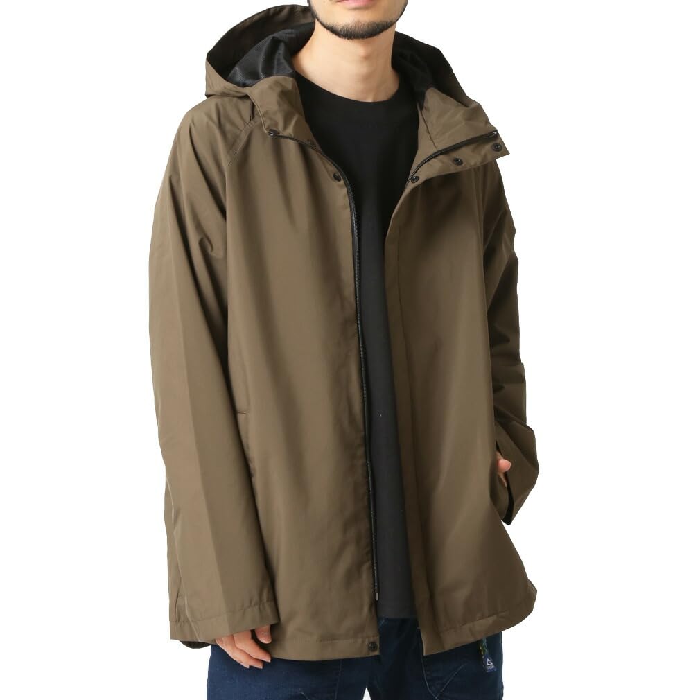 Arcade Mountain Mesh Outerwear Half Size Olive 59 Men s All-Weather Parka, Water-Resistant, Water-Repellent, Waterproof, Windproof, Lining, Jacket,