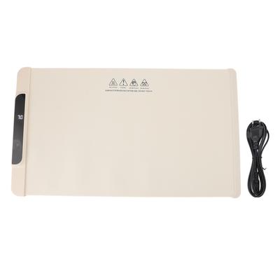 Food Warming Mat Silicone Electric Warming Tray Foldable Heater Food Pad with Auto Timer for