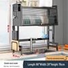 Over-Sink Dish Drying & Storage Rack
