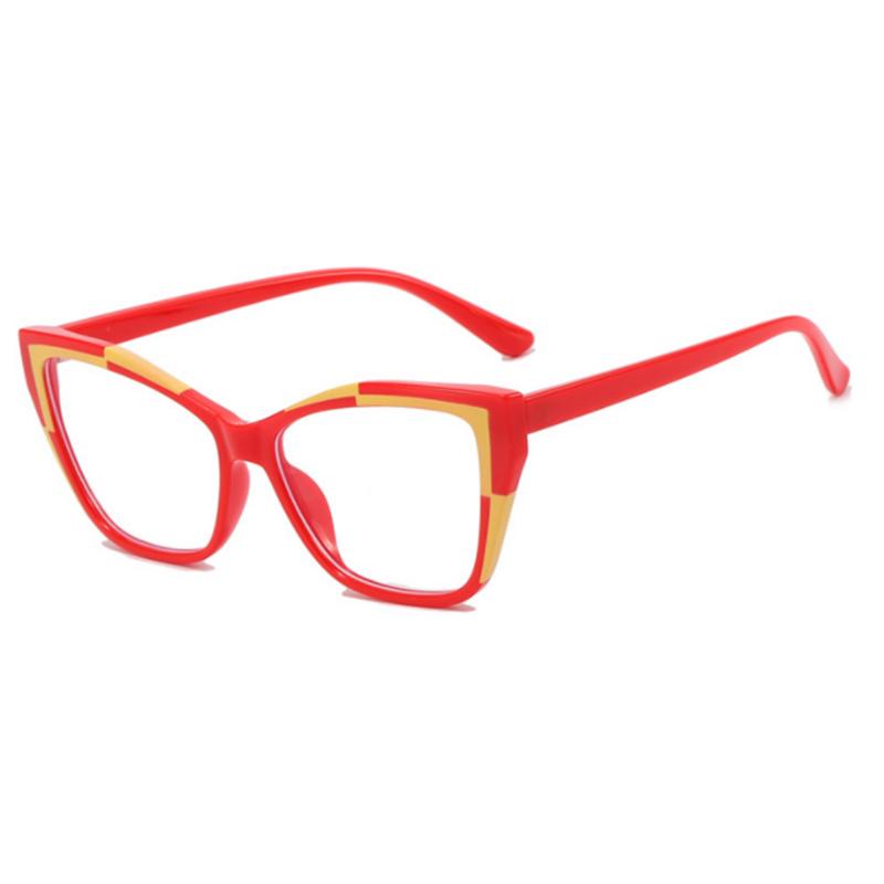 

Color Matching Frame Clear Lens Glasses Myopia Nerd Spectacles Degree -0.5 -1.0 -2.0 to -6.0 Square Hyperopia +0.5 to +6.0 No degree 0