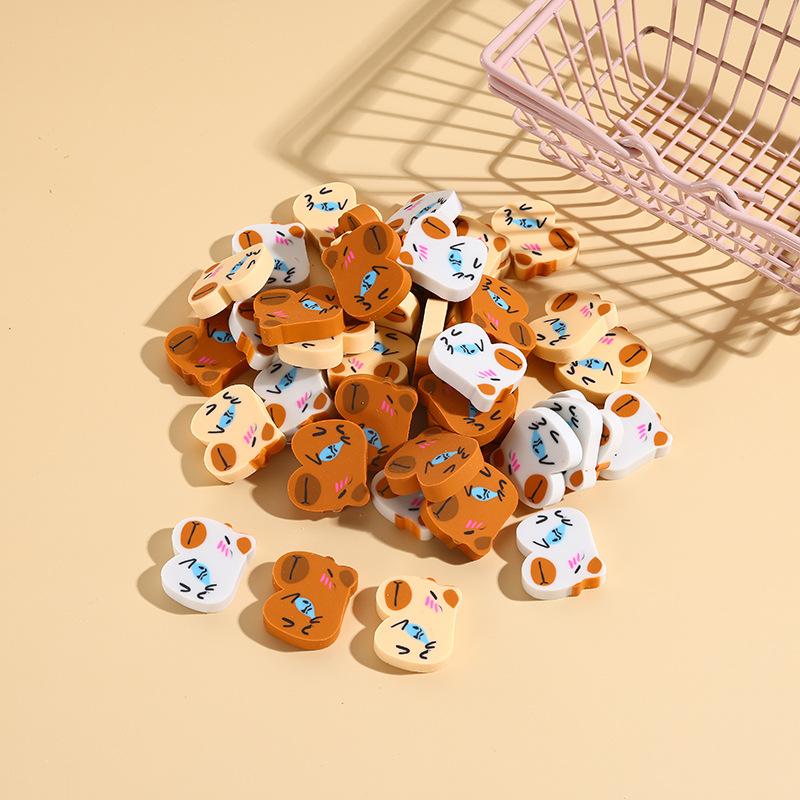 Cute Little Capybara Eraser Cartoon Primary Office Supplies School Student Cross Border Stationery Gifts and Prizes Wipe Clean