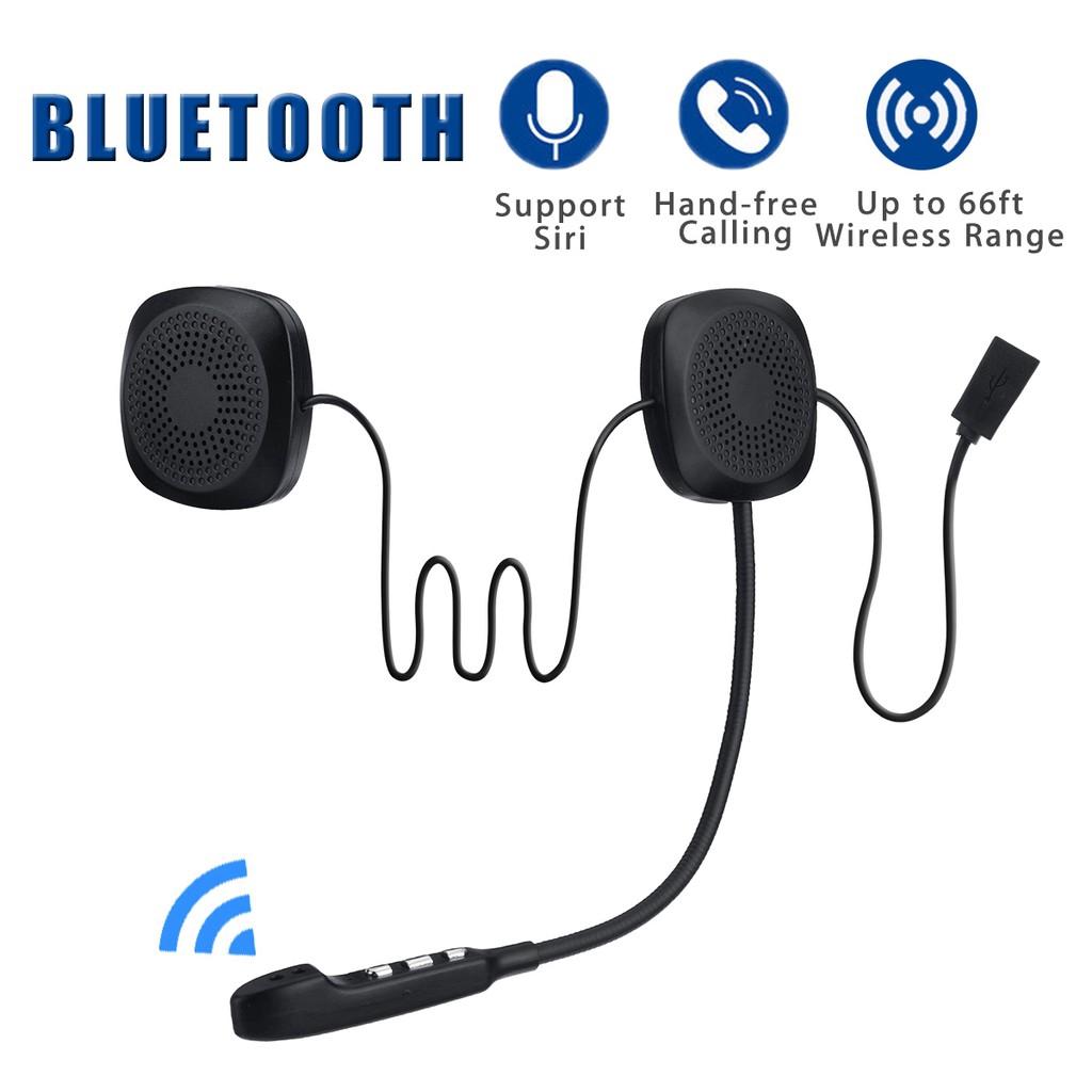 Kabelloses Moto-Helm-Headset mit Anti-Interferenz, Bluetooth, wasserdicht, Freisprecheinrichtung, Bluetooth-Intercom für Motorrad, 3,7 V, USB