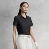 Fila Golf Series Fashionable Simple Slimming Casual Sports Golf Versatile Comfortable Knitted Short Sleeve Polo Shirt Women Tops A11W535114FBK